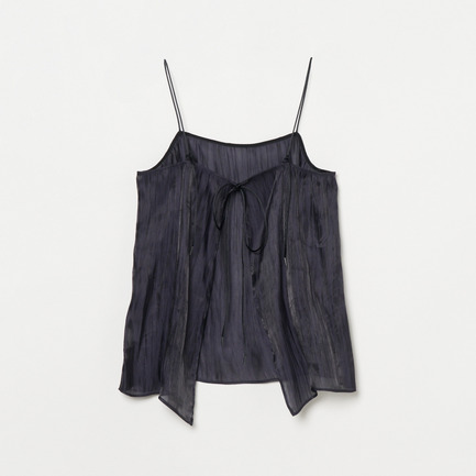 SHINY SHEER RIPPLE CAMISOLE 詳細画像 ブラック 1
