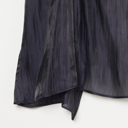 SHINY SHEER RIPPLE CAMISOLE 詳細画像 ブラック 4
