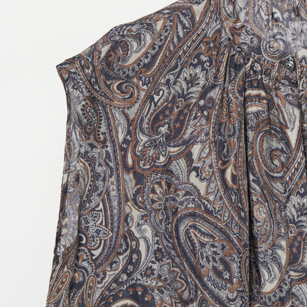 IPEKER PRINTED BLOUSE 詳細画像 ネイビー 3