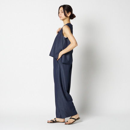 DENIM SLEEVELESS BLOUSE 詳細画像 ダークブルー 12