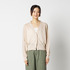 SHEER LINEN KNIT V NECK CARDIGAN 詳細画像