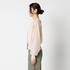 SHEER LINEN KNIT V NECK CARDIGAN 詳細画像