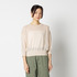 SHEER LINEN KNIT CREW NECK 詳細画像