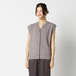 METAL BUTTON KNIT VEST 詳細画像