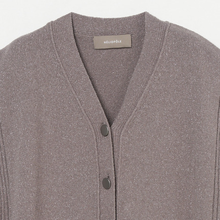 METAL BUTTON KNIT VEST 詳細画像 ミディアムグレー 2