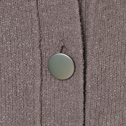 METAL BUTTON KNIT VEST 詳細画像 ミディアムグレー 5