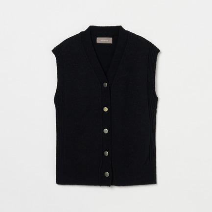 METAL BUTTON KNIT VEST
