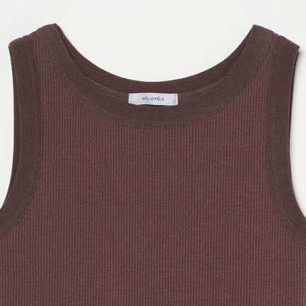 FADE RIB TANK 詳細画像 ワイン 2