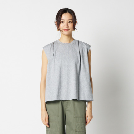 TUCK TEE 詳細画像 ミディアムグレー 1