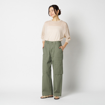 MILITARY PANTS 詳細画像 オリーブ 11