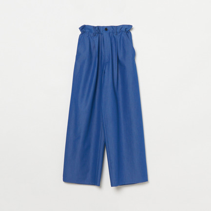 DENIM DRAWSTRING PANTS