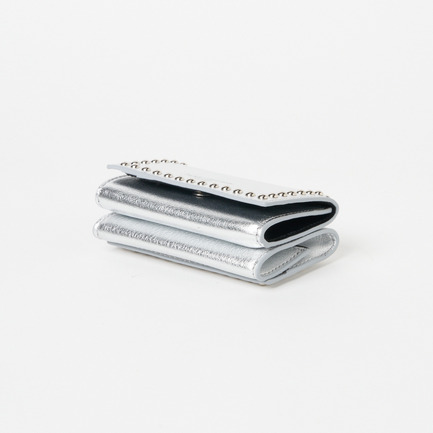 FOLD WALLET WITH STUDS 詳細画像 シルバー 2