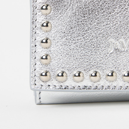FOLD WALLET WITH STUDS 詳細画像 シルバー 4