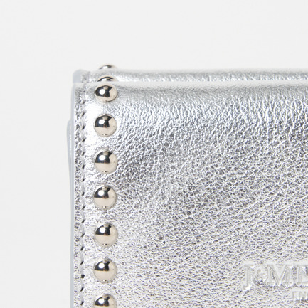 FOLD WALLET WITH STUDS 詳細画像 シルバー 5