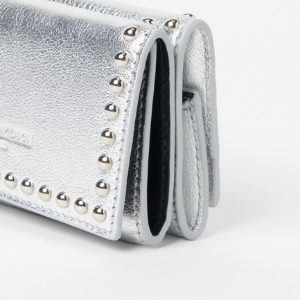 FOLD WALLET WITH STUDS 詳細画像 シルバー 6