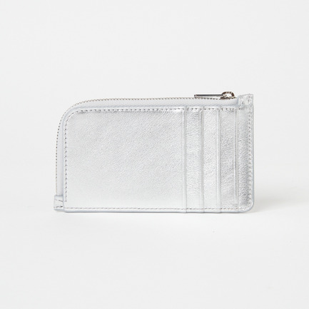 ZIP CARD HOLDER WITH STUDS 詳細画像 シルバー 1