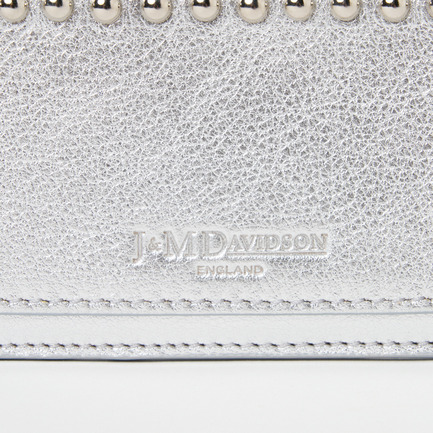 ZIP CARD HOLDER WITH STUDS 詳細画像 シルバー 3