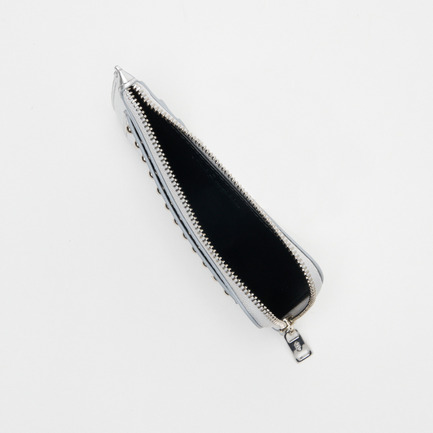 ZIP CARD HOLDER WITH STUDS 詳細画像 シルバー 8