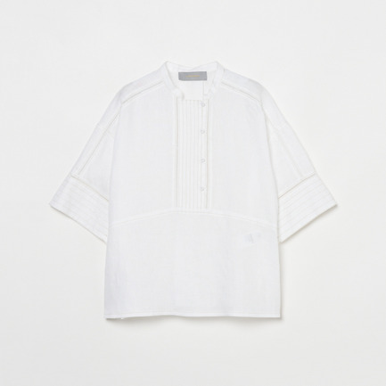 LINEN BLOUSE WITH STITCH
