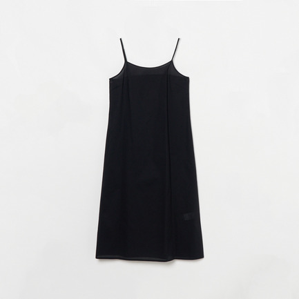 LINEN DRESS WITH STITCH 詳細画像 ブラック 7