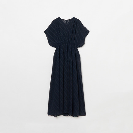 SHEER JACQUARD DRESS