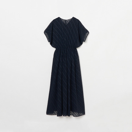 SHEER JACQUARD DRESS 詳細画像 ネイビー 1