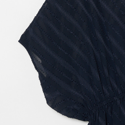 SHEER JACQUARD DRESS 詳細画像 ネイビー 3