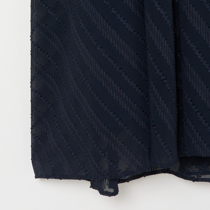 SHEER JACQUARD DRESS 詳細画像 ネイビー 4