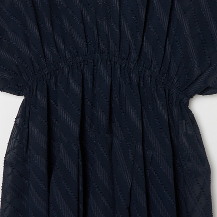 SHEER JACQUARD DRESS 詳細画像 ネイビー 5