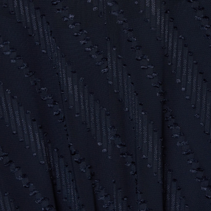 SHEER JACQUARD DRESS 詳細画像 ネイビー 6