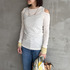 DIAGONAL LONG SLEEVE TOP 詳細画像