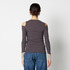 DIAGONAL LONG SLEEVE TOP 詳細画像