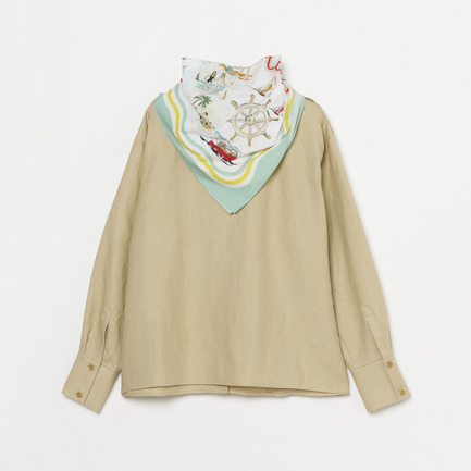 2WAY SHIRTS W/PALMA SCARF 詳細画像 ベージュ 1