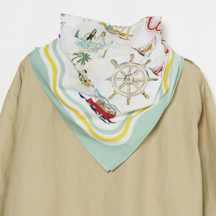2WAY SHIRTS W/PALMA SCARF 詳細画像 ベージュ 3
