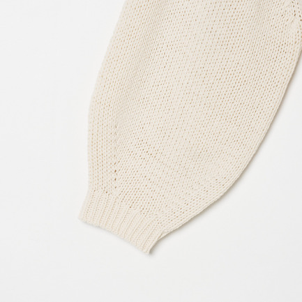 BULKY COTTON CARDIGAN 詳細画像 アイボリー 3