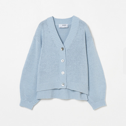 BULKY COTTON CARDIGAN