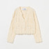 BRIGHT COTTON FRINGE JACKET 詳細画像