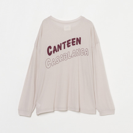 LOGO LONG SLEEVE 詳細画像 ベージュ 1