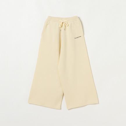KNIT WIDE PANTS