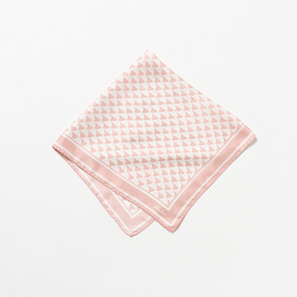 SILK SCARF A WAVE PRINT