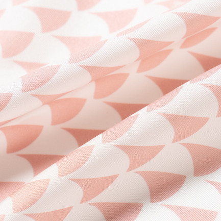 SILK SCARF A WAVE PRINT 詳細画像 ピンク 4