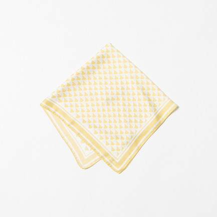 SILK SCARF A WAVE PRINT