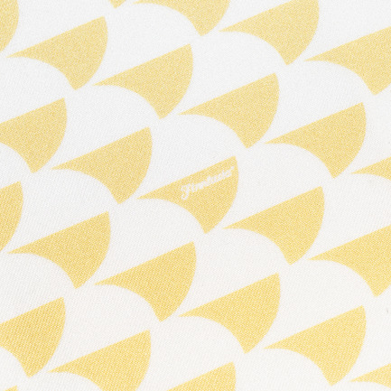 SILK SCARF A WAVE PRINT 詳細画像 クリーム 3