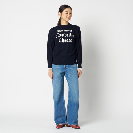 LINDZ LOW RISE EASY STRAIGHT 詳細画像 ネイビー 11