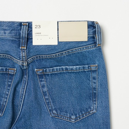 LINDZ LOW RISE EASY STRAIGHT 詳細画像 ネイビー 4