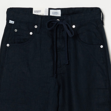 BRYNN DRAWSTRING LINEN 詳細画像 ネイビー 2