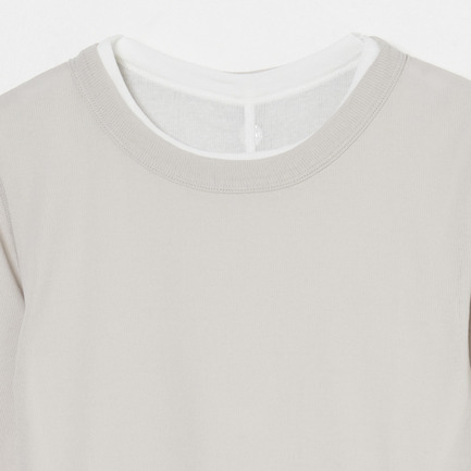 Hedy  W FACE TEE 詳細画像 グレー 2