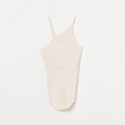 Twist cotton bra tank cami 詳細画像 アイボリー 1