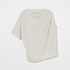 Crepe jersey asym T-shirt 詳細画像