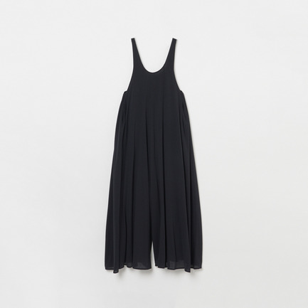 Crepe jersey overalls 詳細画像 チャコールグレー 1